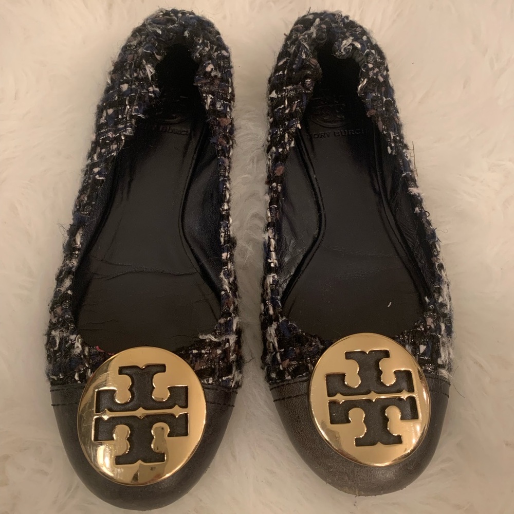 Tory Burch Minnie Travel Ballet Flats - Picture 1 of 5